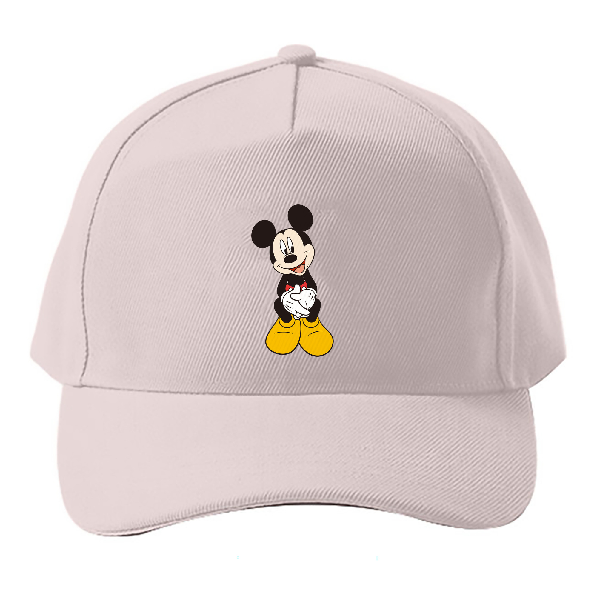 （画像用） ミッキーマウス Mickey Mouse ベースボールキャップ 綿100％ 男女兼用 帽子 スポーツ